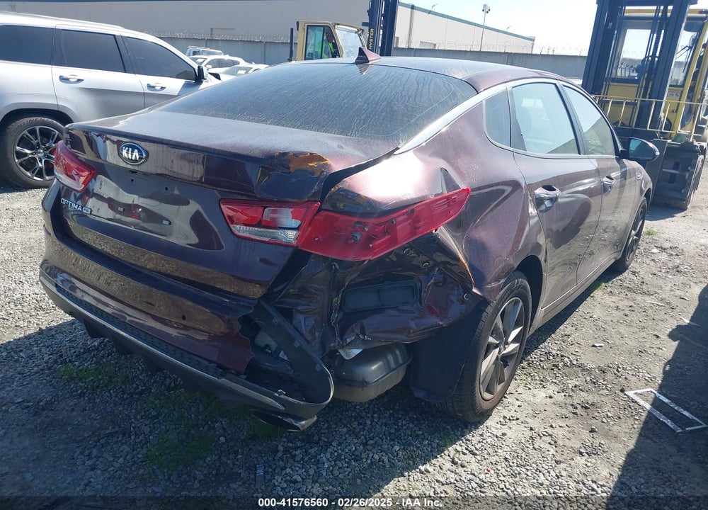 2019 KIA OPTIMA VIN: 5XXGT4L30KG339362