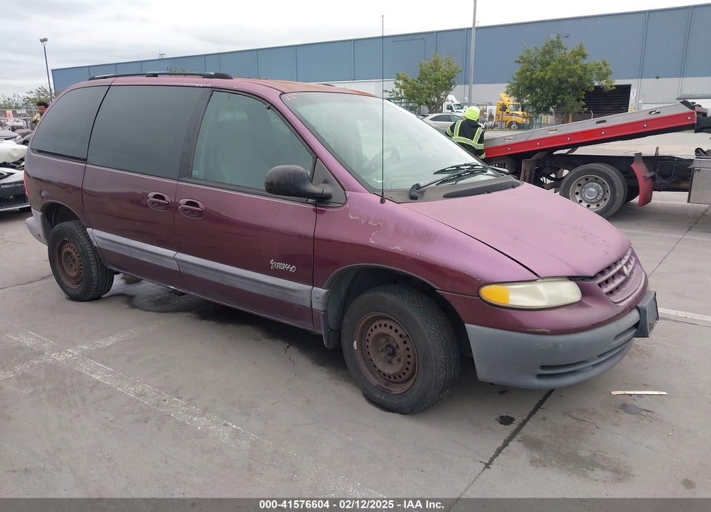 1999 PLYMOUTH VOYAGER VIN: 2P4GP45R8XR382654