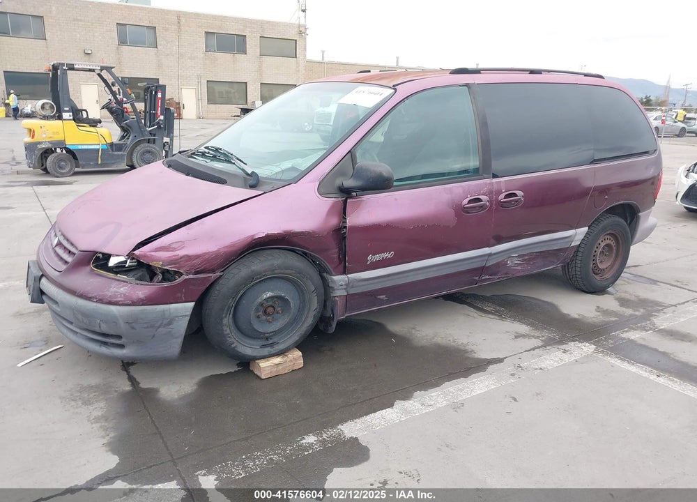 1999 PLYMOUTH VOYAGER VIN: 2P4GP45R8XR382654