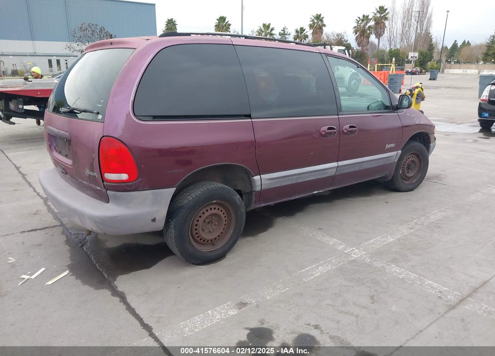 1999 PLYMOUTH VOYAGER VIN: 2P4GP45R8XR382654