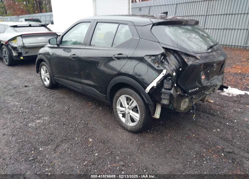 2022 NISSAN KICKS S XTRONIC CVT VIN: 3N1CP5BV3NL531608