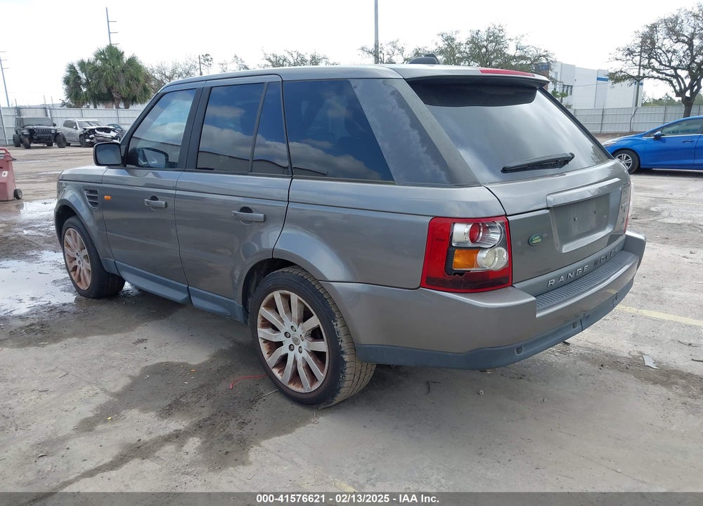 2007 LAND ROVER RANGE ROVER SPORT HSE VIN: SALSK254X7A990954