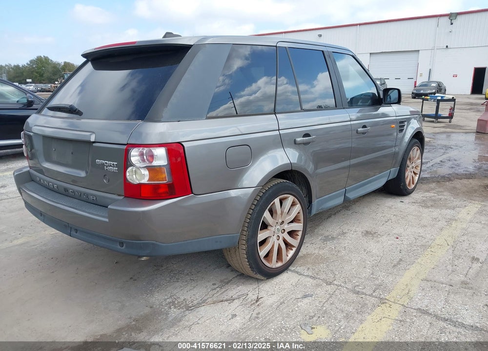 2007 LAND ROVER RANGE ROVER SPORT HSE VIN: SALSK254X7A990954