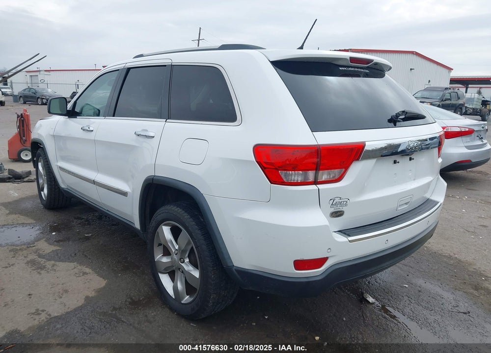 2013 JEEP GRAND CHEROKEE OVERLAND VIN: 1C4RJECG5DC648593