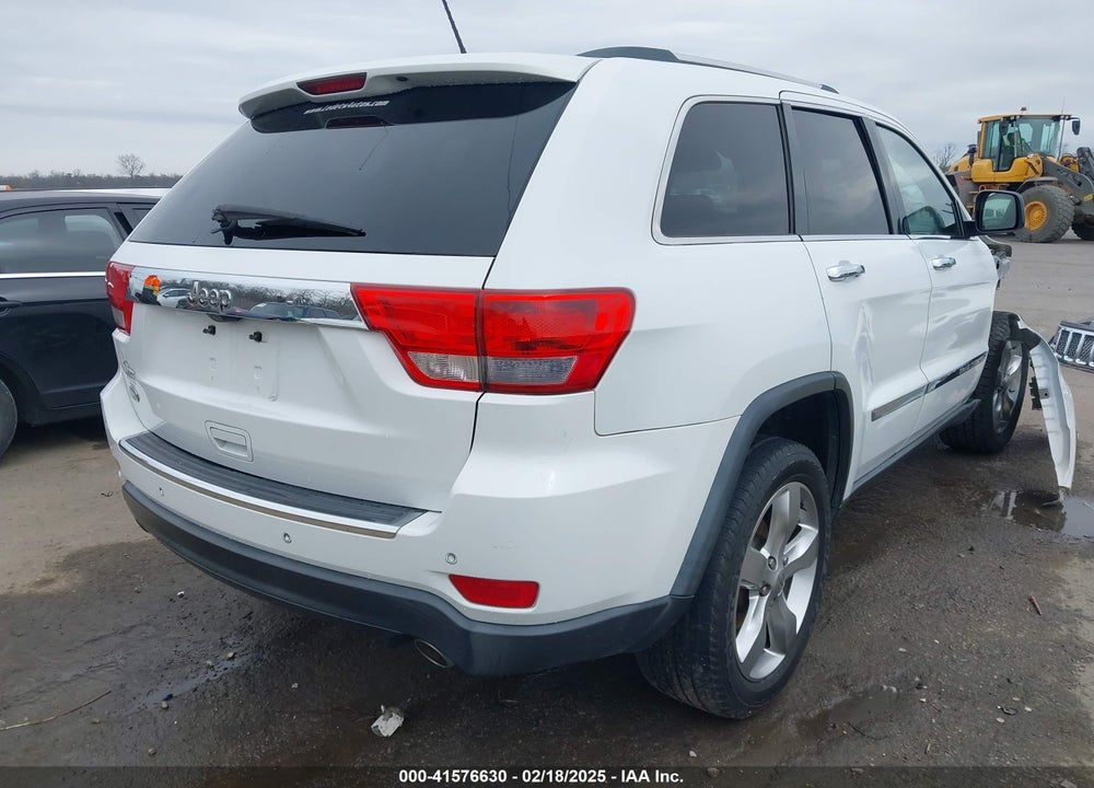 2013 JEEP GRAND CHEROKEE OVERLAND VIN: 1C4RJECG5DC648593