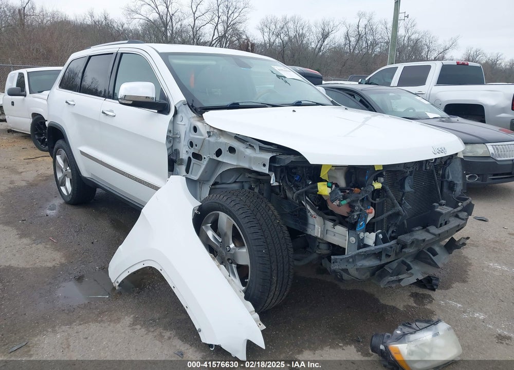 2013 JEEP GRAND CHEROKEE OVERLAND VIN: 1C4RJECG5DC648593