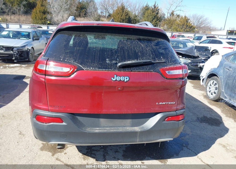 2016 JEEP CHEROKEE LIMITED VIN: 1C4PJLDB9GW164752