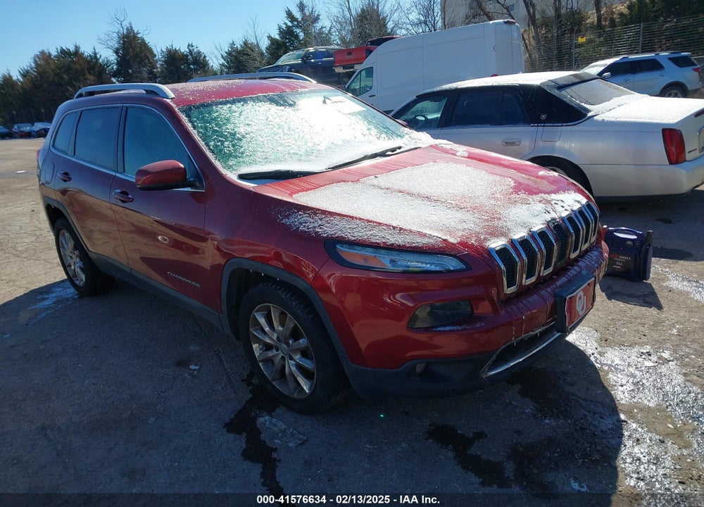 2016 JEEP CHEROKEE LIMITED VIN: 1C4PJLDB9GW164752