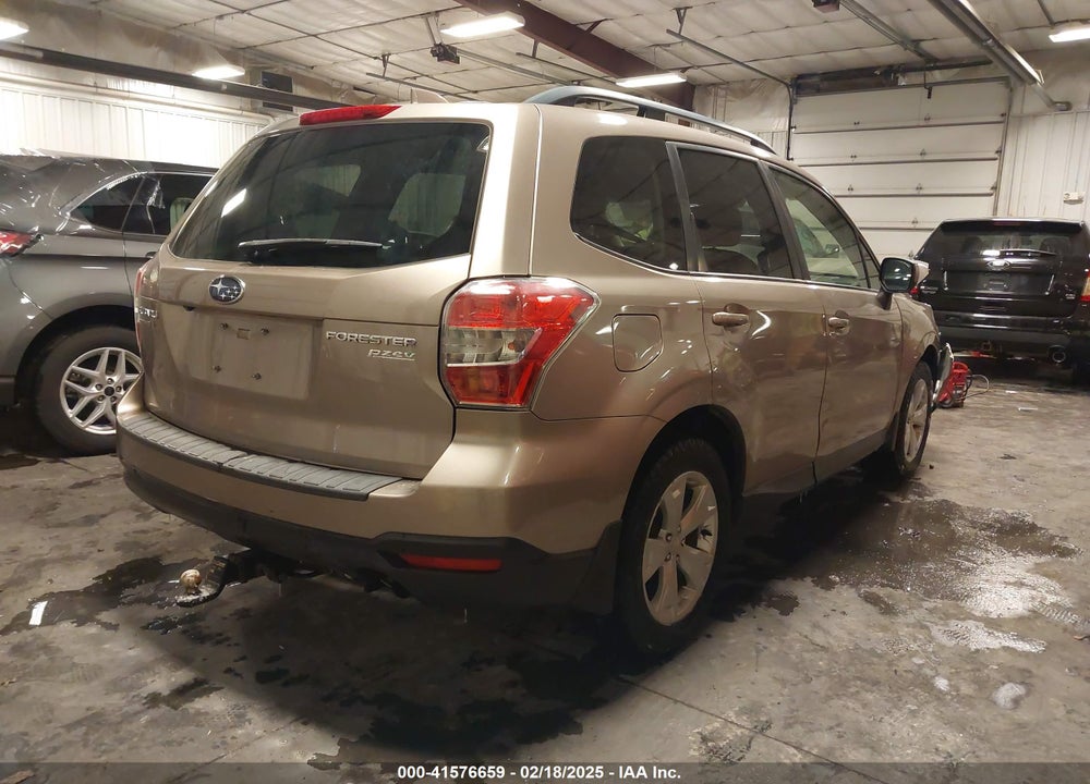 2016 SUBARU FORESTER VIN: JF2SJAFC5GH556430
