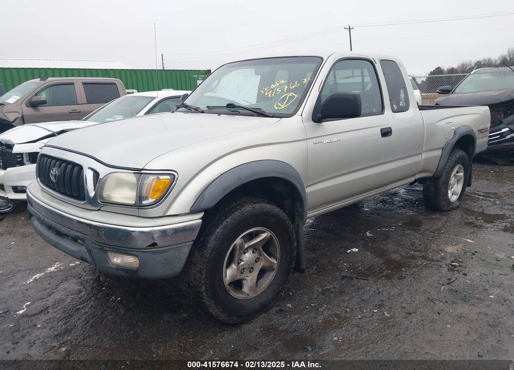 2002 TOYOTA TACOMA BASE V6 VIN: 5TEWN72N12Z062586
