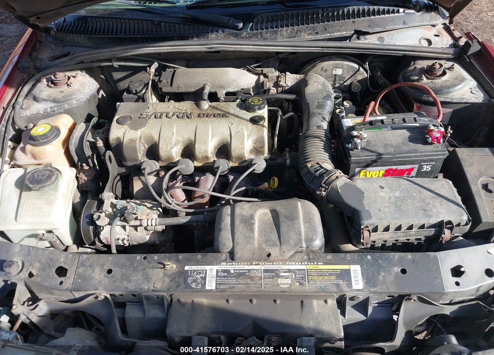 1997 SATURN SL VIN: 1G8ZF528XVZ325466