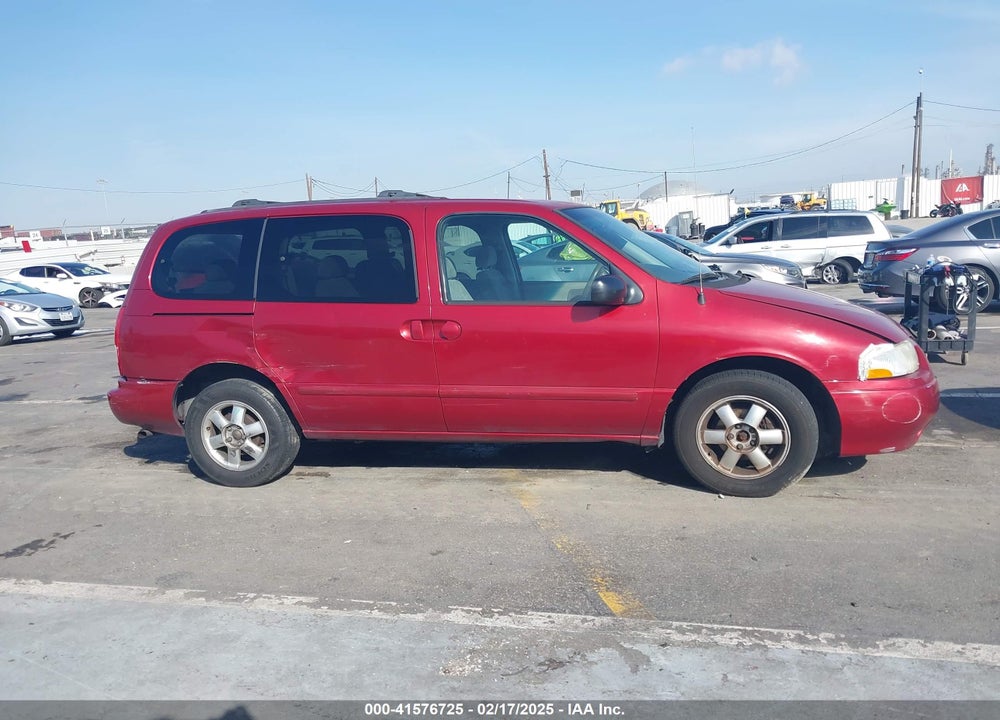 2002 NISSAN QUEST VIN: 4N2ZN15T92D805926