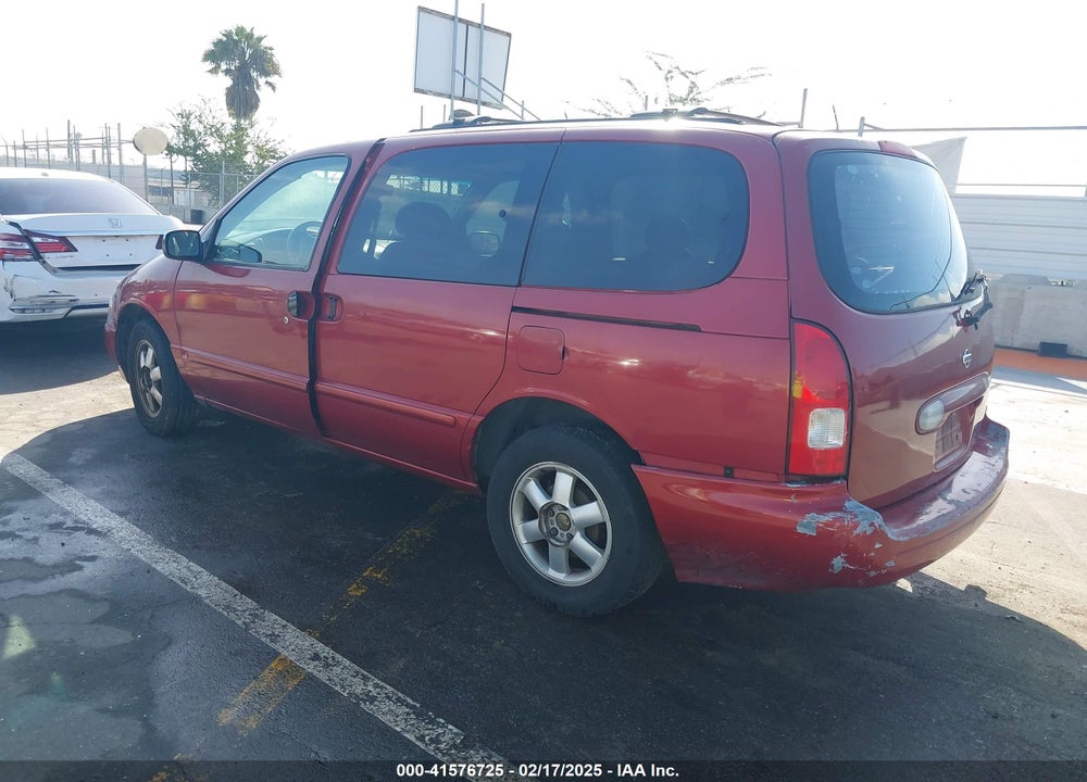 2002 NISSAN QUEST VIN: 4N2ZN15T92D805926