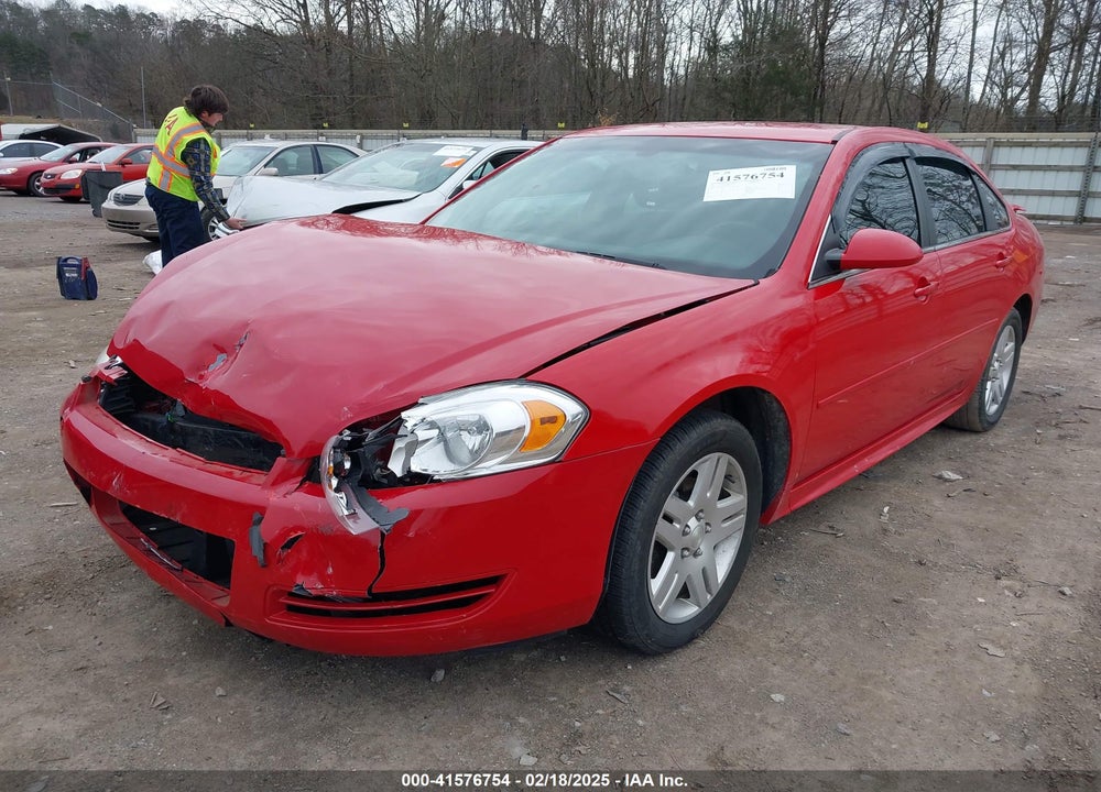 2012 CHEVROLET IMPALA LT VIN: 2G1WB5E36C1203321