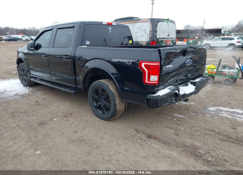 2016 FORD F-150 XLT VIN: 1FTEW1EP9GFB85768