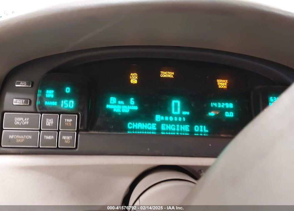 1999 CADILLAC DEVILLE STANDARD VIN: 1G6KD54Y3XU803062