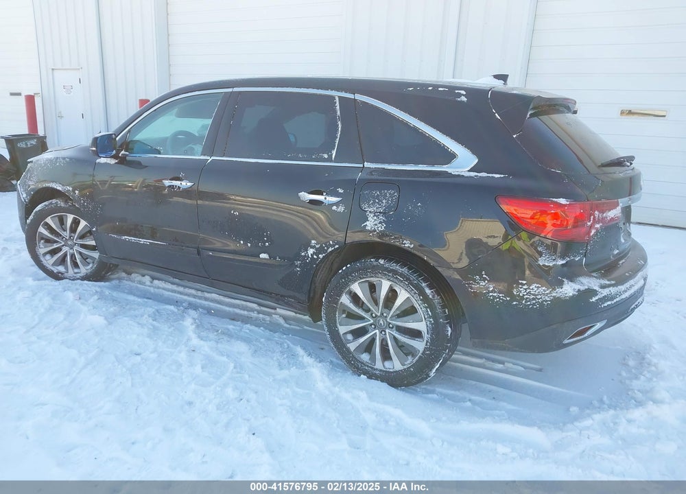 2015 ACURA MDX VIN: 5FRYD4H41FB009109