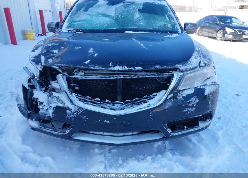 2015 ACURA MDX VIN: 5FRYD4H41FB009109