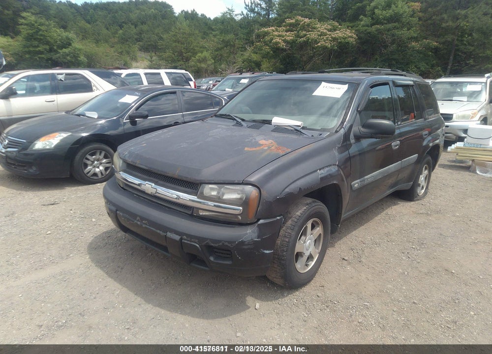 2004 CHEVROLET TRAILBLAZER VIN: 1GNDT13S242439696