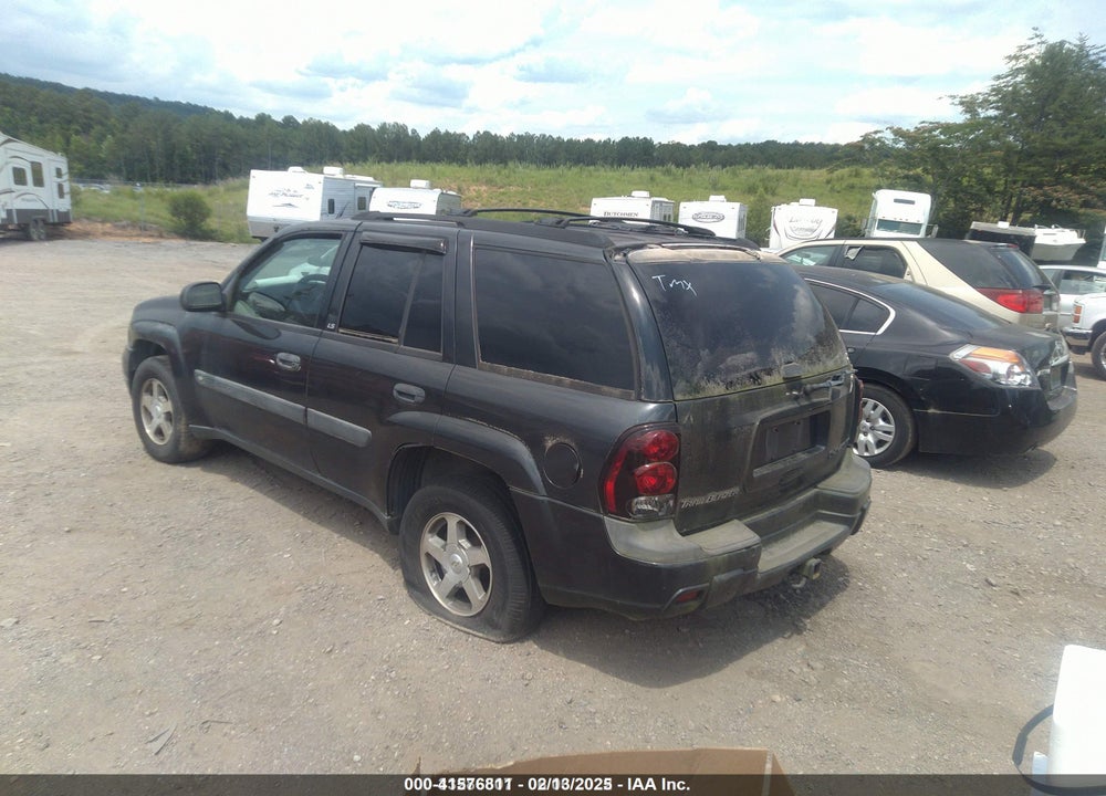 2004 CHEVROLET TRAILBLAZER VIN: 1GNDT13S242439696