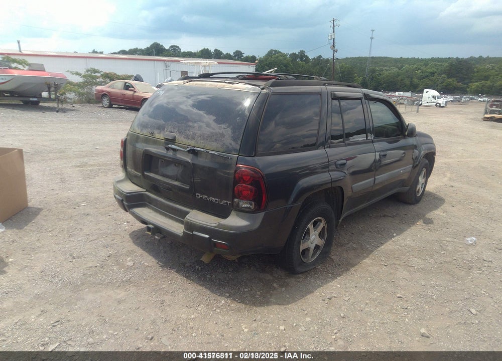 2004 CHEVROLET TRAILBLAZER VIN: 1GNDT13S242439696