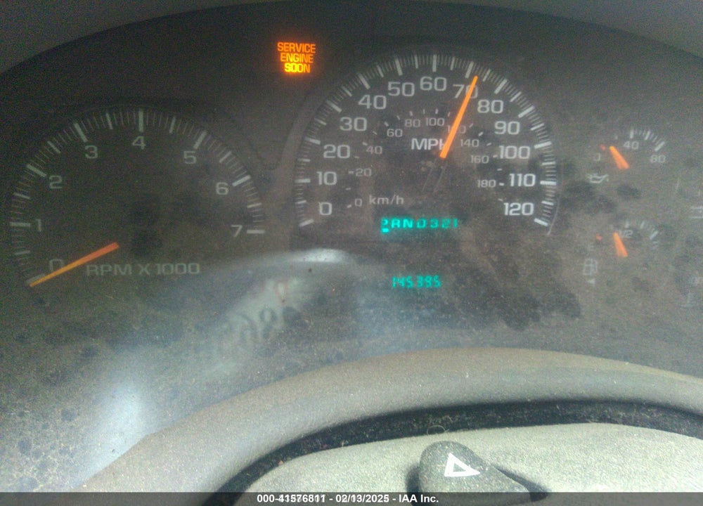 2004 CHEVROLET TRAILBLAZER VIN: 1GNDT13S242439696