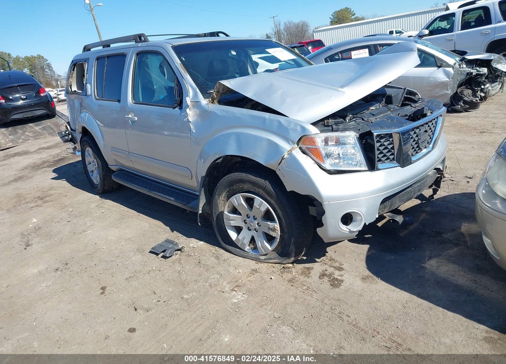 2005 NISSAN PATHFINDER VIN: 5N1AR18W85C732791