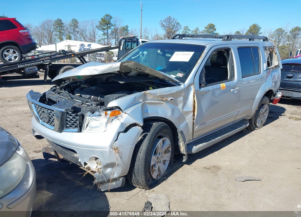2005 NISSAN PATHFINDER VIN: 5N1AR18W85C732791