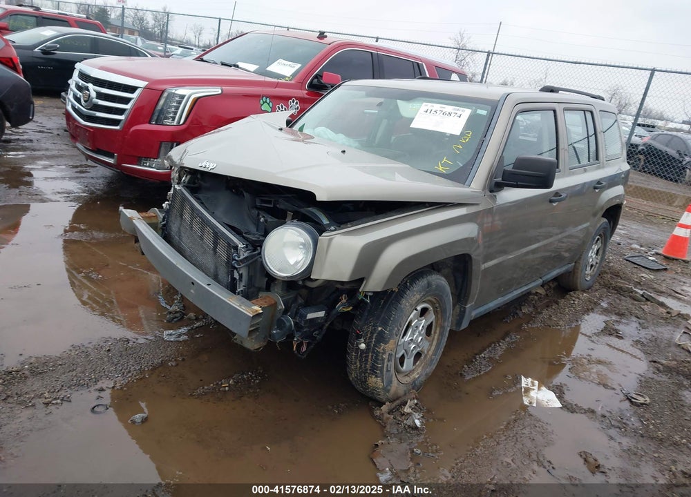 2008 JEEP PATRIOT VIN: 1J8FT28W28D735226