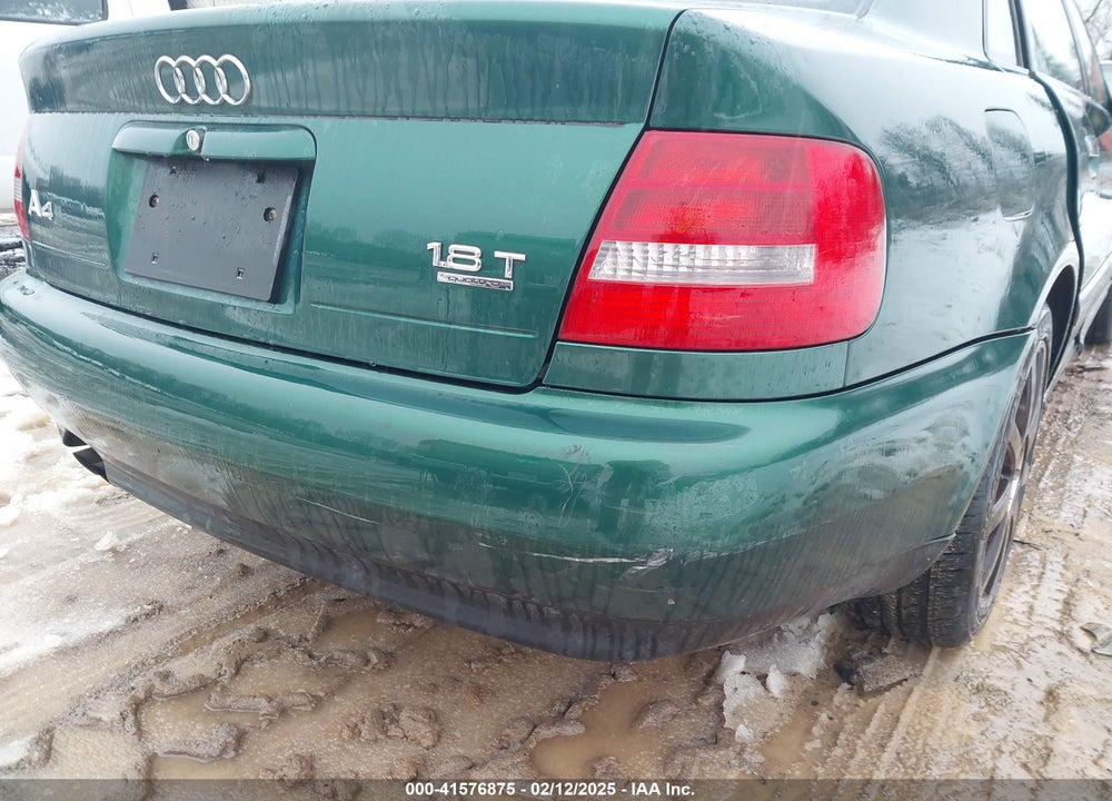 2001 AUDI A4 1.8 T VIN: WAUDC68D51A132263