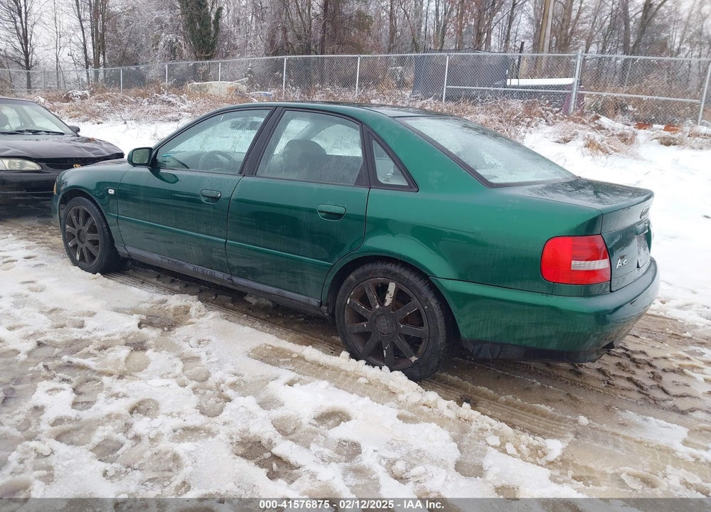 2001 AUDI A4 1.8 T VIN: WAUDC68D51A132263