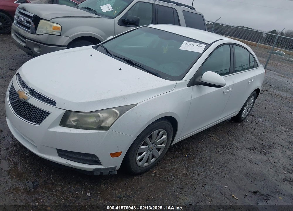 2011 CHEVROLET CRUZE 1LT VIN: 1G1PF5S98B7109587