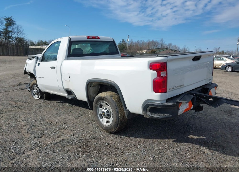2022 CHEVROLET SILVERADO 2500HD 2WD LONG BED WT VIN: 1GC0WLE74NF298059