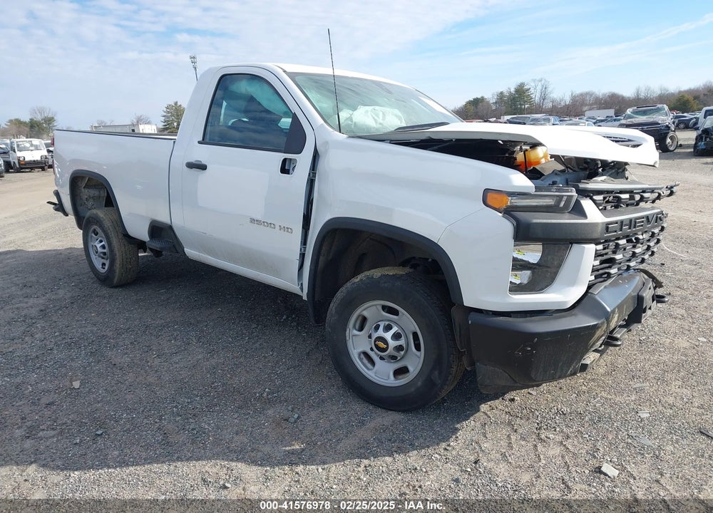 2022 CHEVROLET SILVERADO 2500HD 2WD LONG BED WT VIN: 1GC0WLE74NF298059