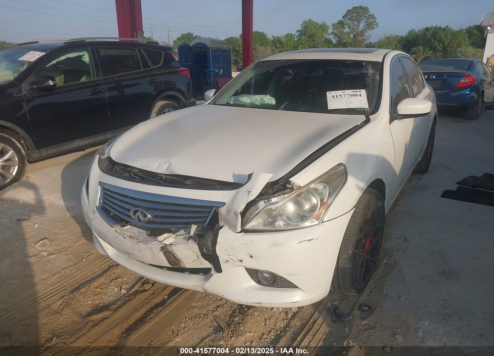 2012 INFINITI G37X VIN: JN1CV6AR4CM681648