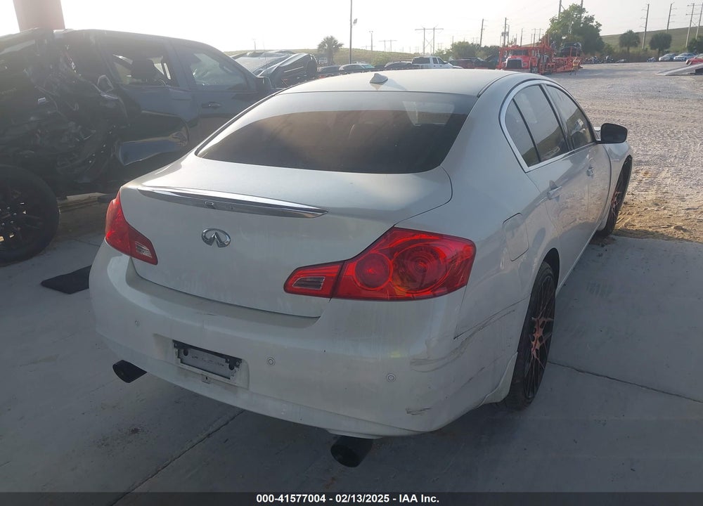 2012 INFINITI G37X VIN: JN1CV6AR4CM681648
