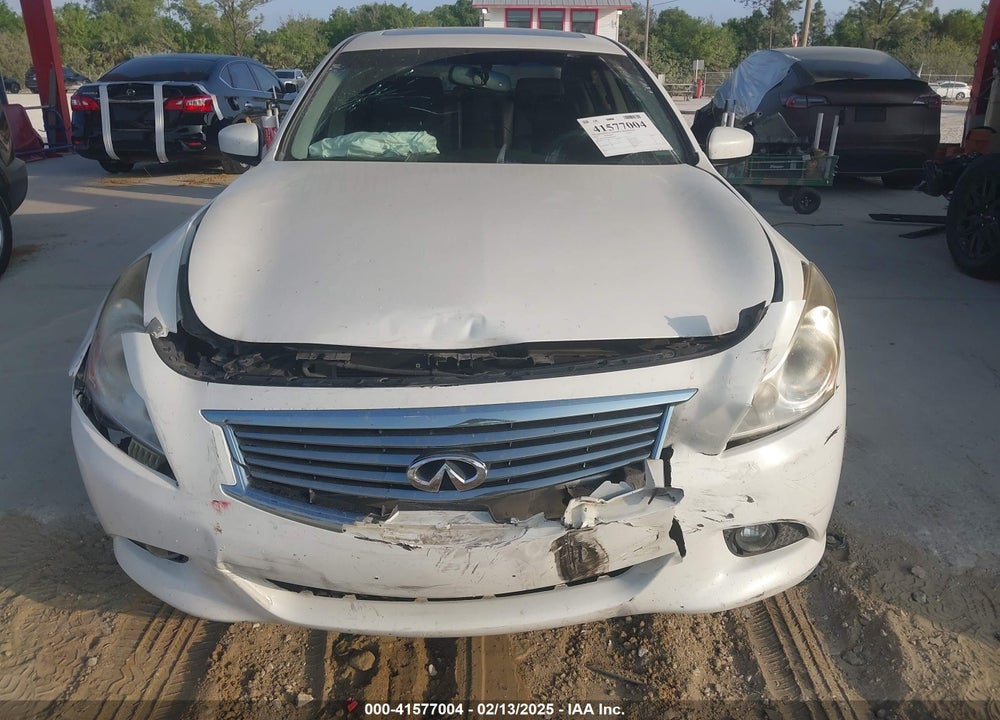 2012 INFINITI G37X VIN: JN1CV6AR4CM681648