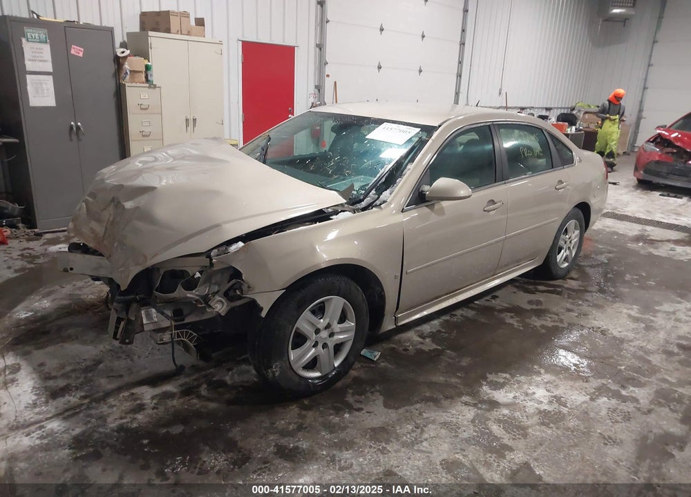 2009 CHEVROLET IMPALA LS VIN: 2G1WB57K291115749