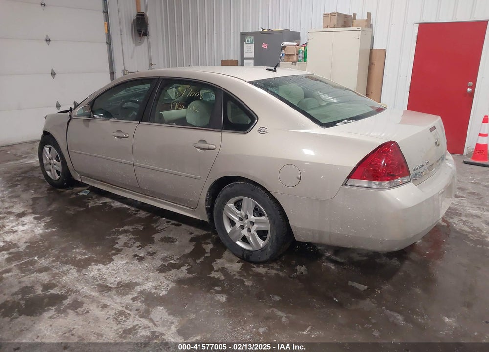 2009 CHEVROLET IMPALA LS VIN: 2G1WB57K291115749