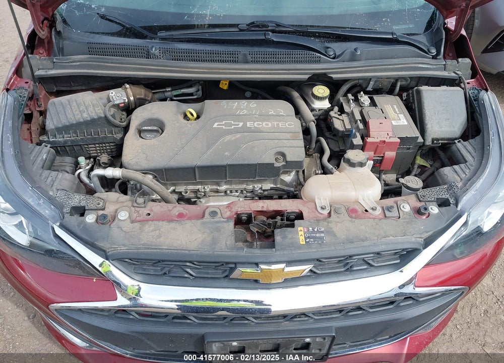 2022 CHEVROLET SPARK VIN: KL8CD6SAXNC013296