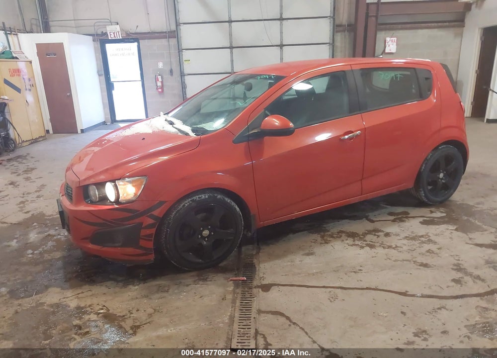2012 CHEVROLET SONIC 2LS VIN: 1G1JA6SH6C4191789