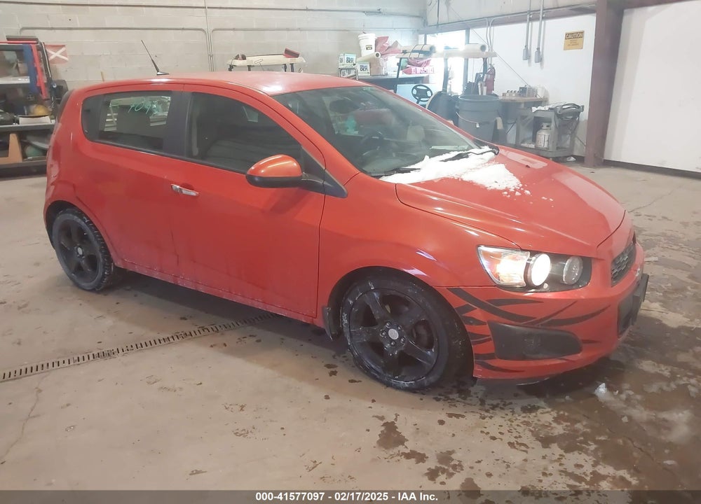 2012 CHEVROLET SONIC 2LS VIN: 1G1JA6SH6C4191789