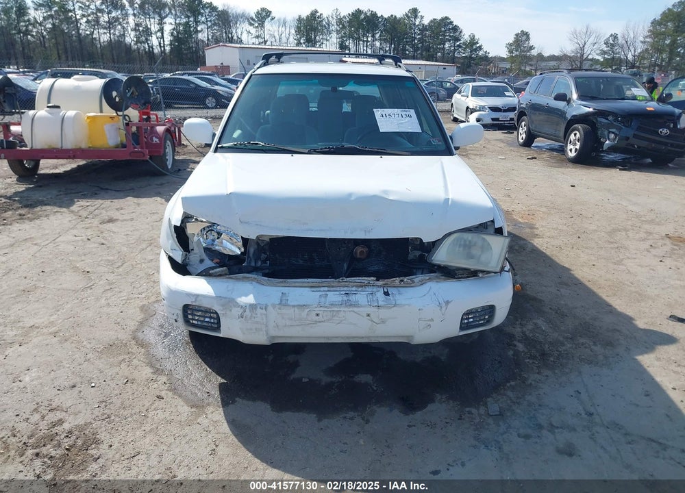 2001 SUBARU FORESTER VIN: JF1SF65621H759426