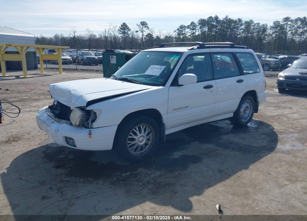 2001 SUBARU FORESTER VIN: JF1SF65621H759426