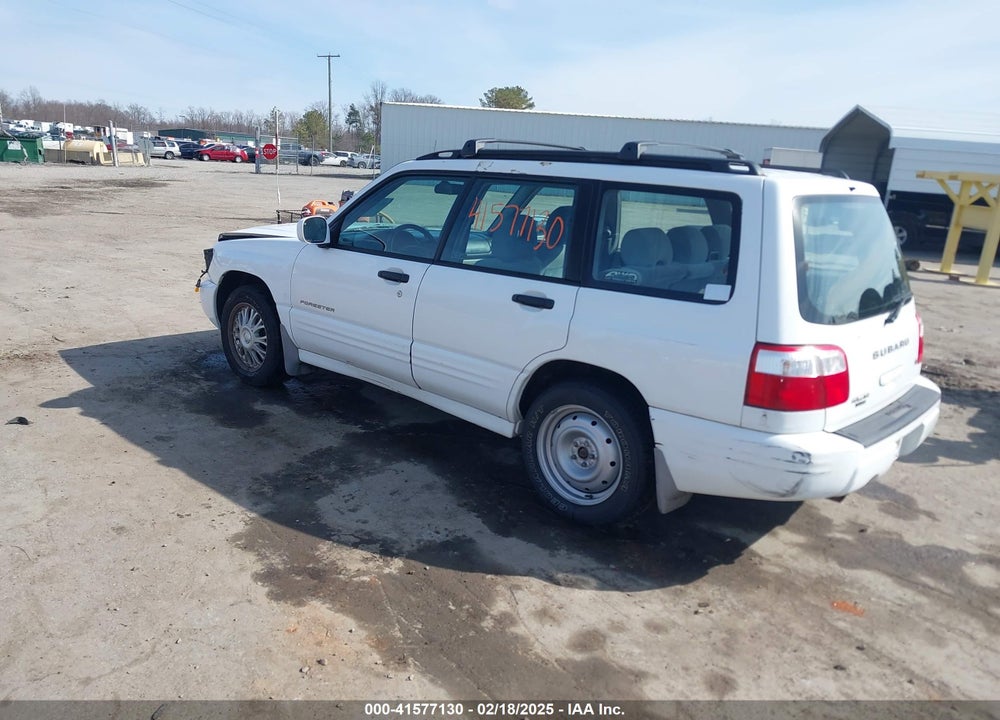 2001 SUBARU FORESTER VIN: JF1SF65621H759426