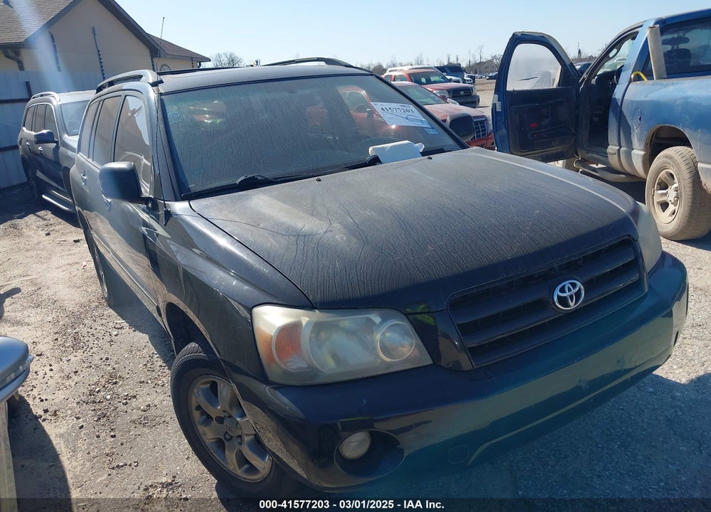 2004 TOYOTA HIGHLANDER V6 VIN: JTEEP21A740053557
