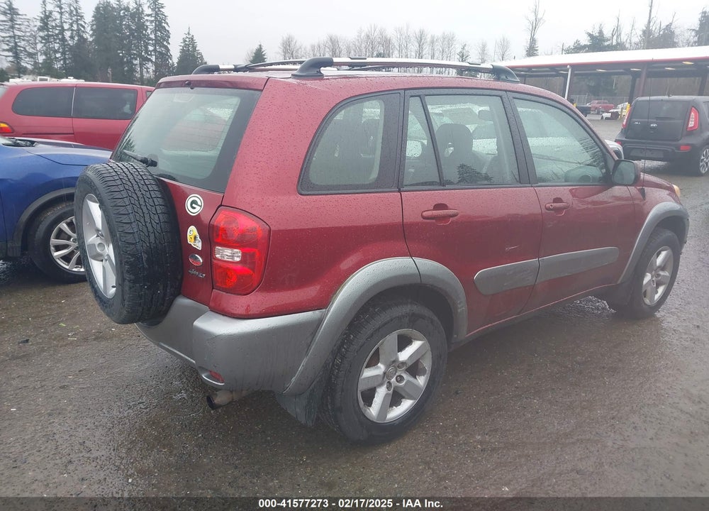 2004 TOYOTA RAV4 VIN: JTEHD20V540021250