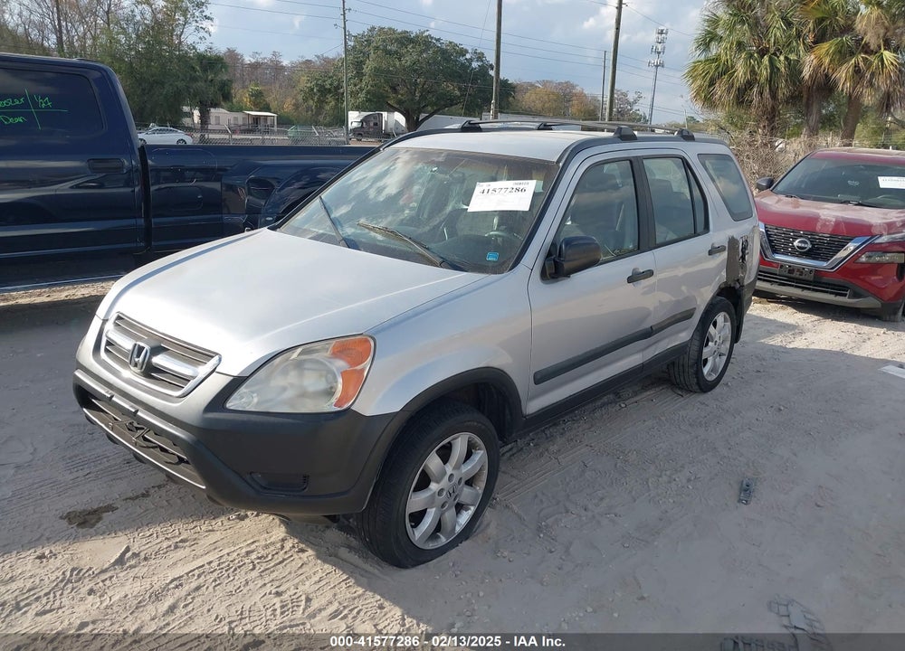 2002 HONDA CR-V LX VIN: JHLRD78492C088093