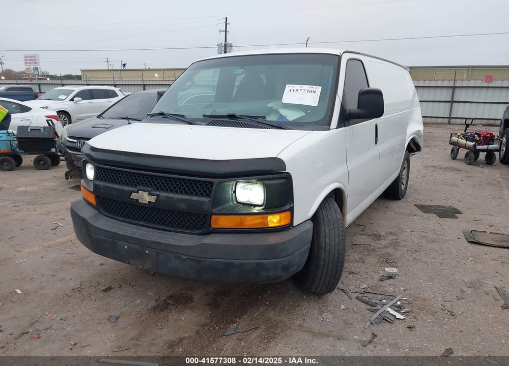 2013 CHEVROLET EXPRESS 1500 WORK VAN VIN: 1GCSGAFX5D1175486