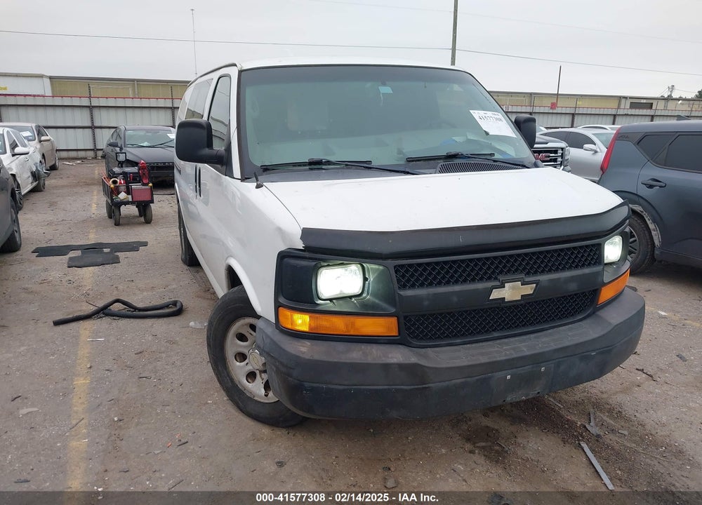 2013 CHEVROLET EXPRESS 1500 WORK VAN VIN: 1GCSGAFX5D1175486